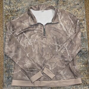 Women's Camouflage Quarter-Zip
